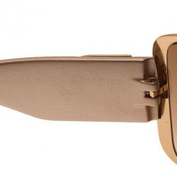 Pre Owned نظارة شمسية ديور إيندينايت 1 مربع كبير ذهبية