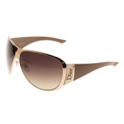 مملوكة مسبقًا Dior Gold Subdior 1 Oversized Aviators