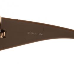 مملوكة مسبقًا Dior Gold Subdior 1 Oversized Aviators