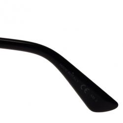 مملوكة مسبقًا نظارات شمسية ديور سو ريل أزرق وذهبي مستديرة