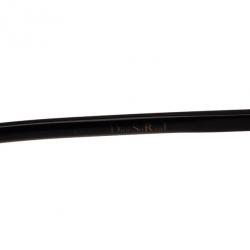 مملوكة مسبقًا نظارات شمسية ديور سو ريل أزرق وذهبي مستديرة