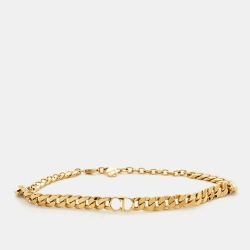 Dior Danseuse Étoile Gold Tone Choker Necklace