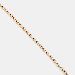 Dior Clair D Lune Crystals Gold Tone Necklace
