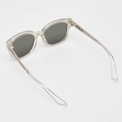 Dior Silver Mirrored Diorama Wayfarer Sunglasses