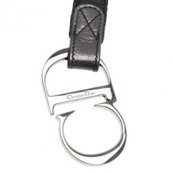 Pre Owned حزام ديور ديورزمو مشبك سي دي المعدني ميتاليك 75 سم