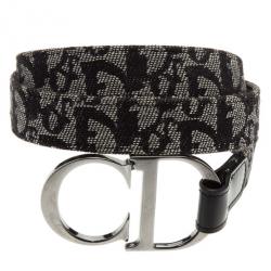 مملوكة مسبقًا Dior Blue Diorissimo CD Buckle Belt 80CM