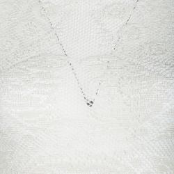Dior Cream Embroidered Mesh Long Sleeve Sheer Top S