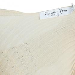 مملوكة مسبقًا Dior Knit Strapless Dress M