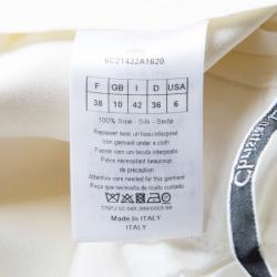 مملوكة مسبقًا Dior Cream Silk Pants M