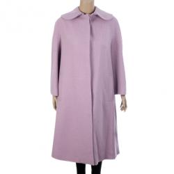 Pre Owned Dior Pink Trench Coat S