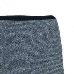 Dior Grey Wool Skirt Suit M/L