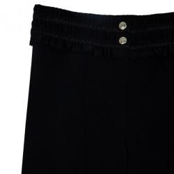 Dior Smocked Satin Belt Pants S