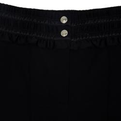 Dior Smocked Satin Belt Pants S