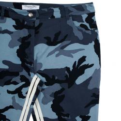 Pre Owned Christian Dior Camouflage Print Suit XL