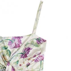 Dior Haute Couture Floral Print Dress S