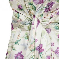 Dior Haute Couture Floral Print Dress S