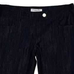 Christian Dior Denim Trouser Suit L