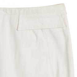 Dior Cream Sequin Embellished Skirt M