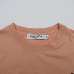 Pre Owned Christian Dior Nude Graphic T-Shirt Size S 