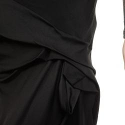 Christian Dior Black Ruffled Skirt