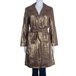 Dior Bronze Long Coat L