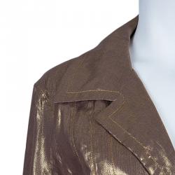 Dior Bronze Long Coat L