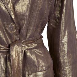 Dior Bronze Long Coat L