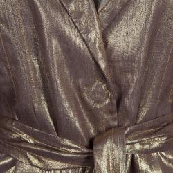 Dior Bronze Long Coat L