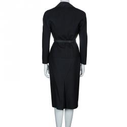Pre Owned Dior Black Skirt Suit M