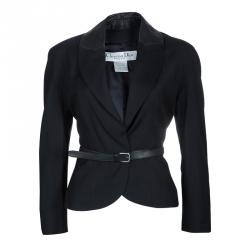 Pre Owned Dior Black Skirt Suit M