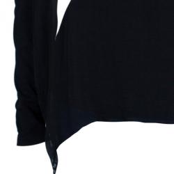 Dior Chiffon Cotton Blend Top M