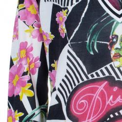 مملوكة مسبقًا Dior Floral Knit Sweater M