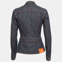 Christian Dior Vintage Blue Diorissimo Denim Jacket M