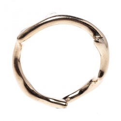 Dior Bois de Rose 18k Yellow Gold Ring Size 49