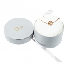 Dior Rose des Vents Diamond Pink Opal 18k Rose Gold Bracelet