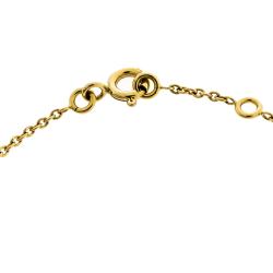 Dior Rose Des Vents Diamond Lapis Lazuli 18K Yellow Gold Bracelet