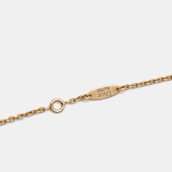 Dior Rose Des Vents Diamond Pink Opal 18K Rose Gold Necklace