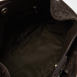 مملوكة مسبقًا حقيبة كتف ديور كانفاس ديوريسيمو بني/بيج بجيوب متعددة