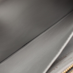 Pre Owned Dior Grey Cannage Leather Large Caro Shoulder Bag