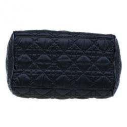 مملوكة مسبقًا Dior Black Cannage Nylon Satchel