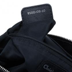 مملوكة مسبقًا Dior Black Cannage Nylon Satchel