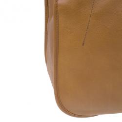 Pre Owned Dior Tan Leather 61 Hobo