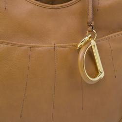 Pre Owned Dior Tan Leather 61 Hobo