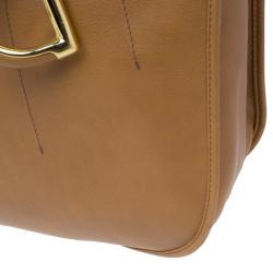 Pre Owned Dior Tan Leather 61 Hobo