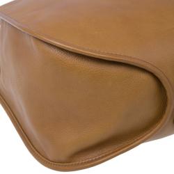 Pre Owned Dior Tan Leather 61 Hobo