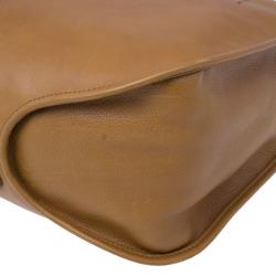 Pre Owned Dior Tan Leather 61 Hobo