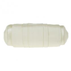 مملوكة مسبقًا Dior Cream Satin Drapé Evening Clutch