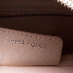 مملوكة مسبقًا Dior Beige/Pink Canvas and Leather Nappy Diaper Bag