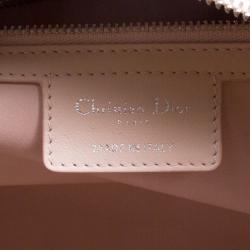 مملوكة مسبقًا Dior Beige/Pink Canvas and Leather Nappy Diaper Bag