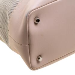 مملوكة مسبقًا Dior Beige/Pink Canvas and Leather Nappy Diaper Bag